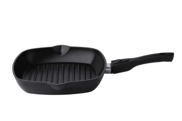 Square non-stick frying pan