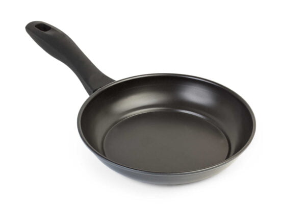 Round non-stick frying pan
